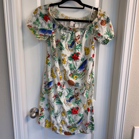 J. Crew Dresses & Skirts - J. Crew Hawaiian Print Dress J. Crew Dresses & Skirts - J. Crew Hawaiian Print Dress